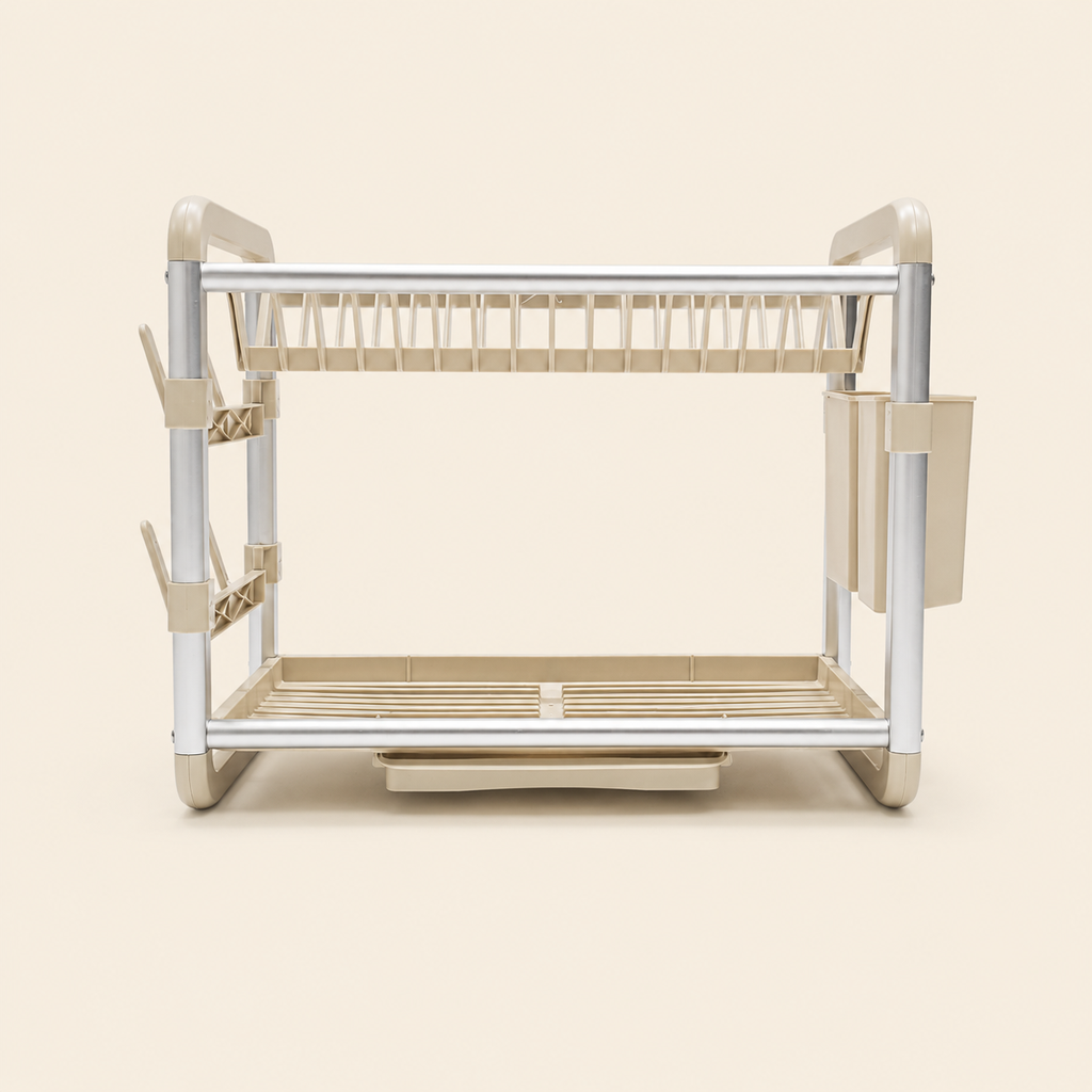 ESCURRIDOR  2 P ALUMINIO BCO 49*35*26 CM