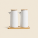 SET ACEITERA Y VINAGRERA TOKIO WHITE 400 ML