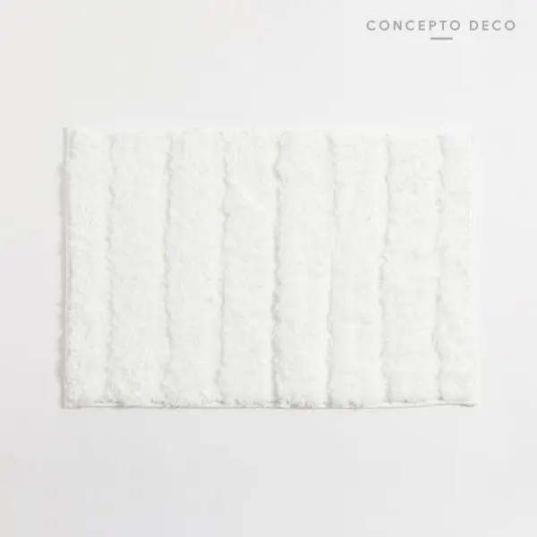 ALFOMBRA TABLITAS BLANCA 40X60