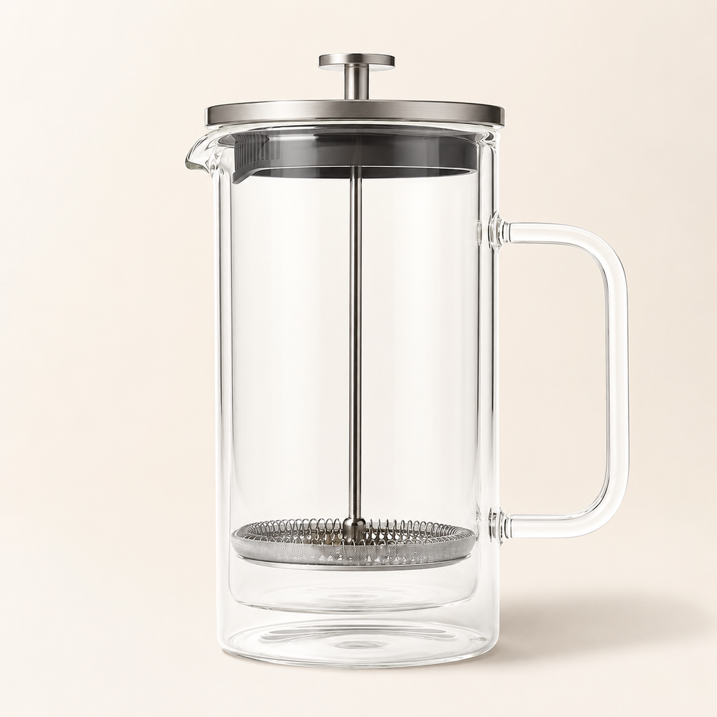 CAFETERA DOBLE VIDRIO 350ML