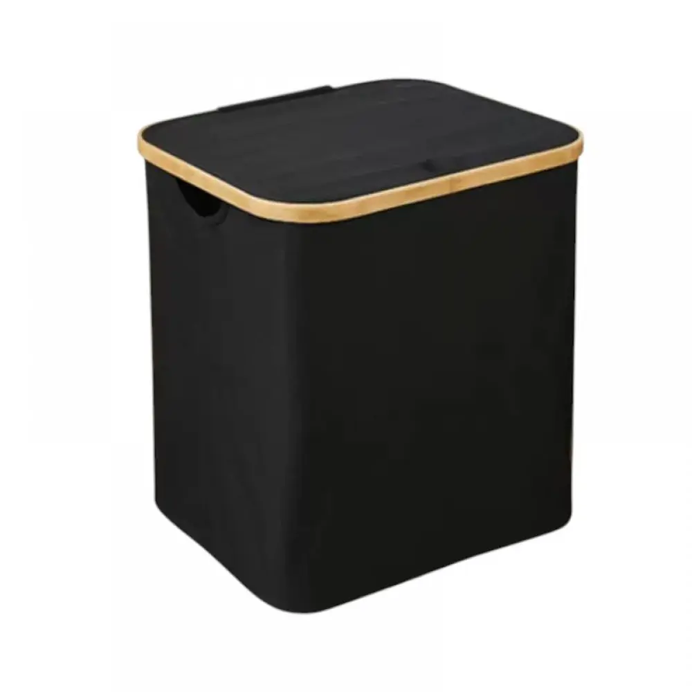 LAUNDRY RECTANGULAR NEGRO 40X33X45CM TELA