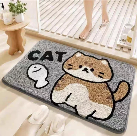 ALFOMBRA 50X80CM GATO