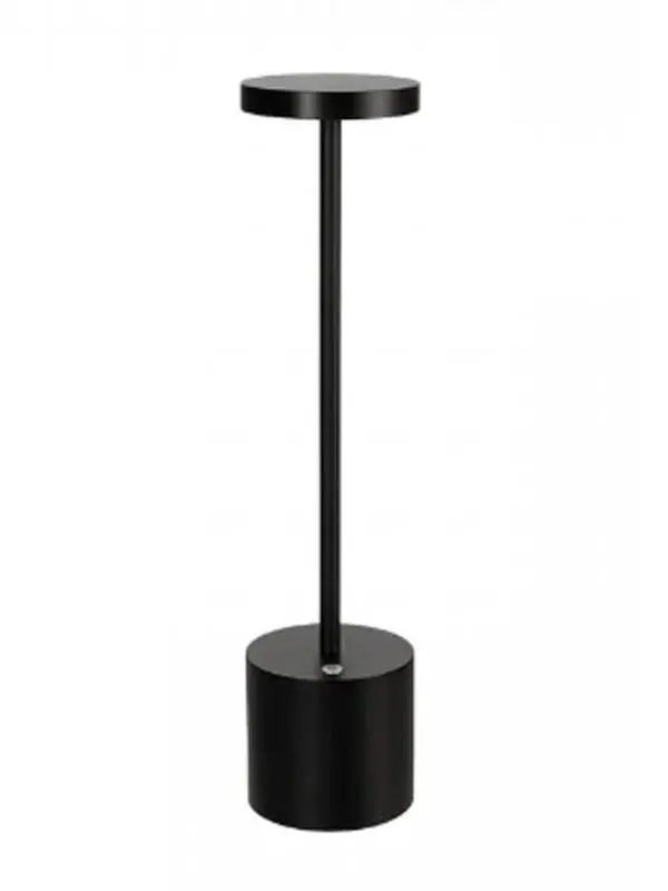 VELADOR METALIZADO USB NEGRO