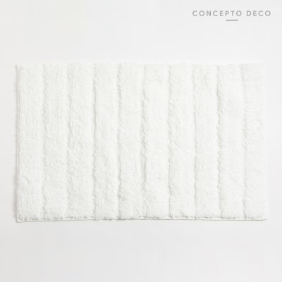 ALFOMBRA TABLITAS BLANCA 50X80
