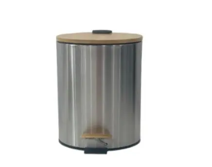 CESTO REDONDO T/BAMBOO DE ACERO 5LT