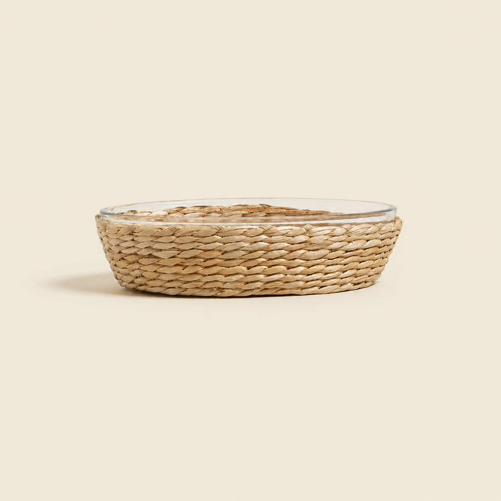 FUENTE OVAL DE BOROSILICATO PARA HORNO 21X13,5 CM *VASSA 