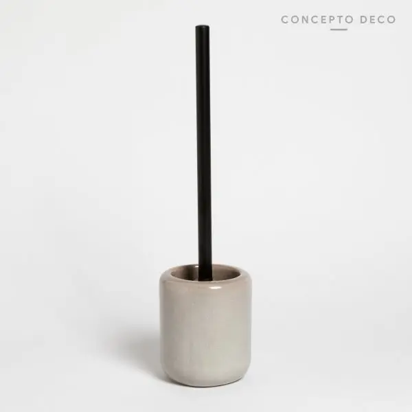 ESCOBILLA CERÁMICA CRAQUELADA BLANCO 40X8,5CM