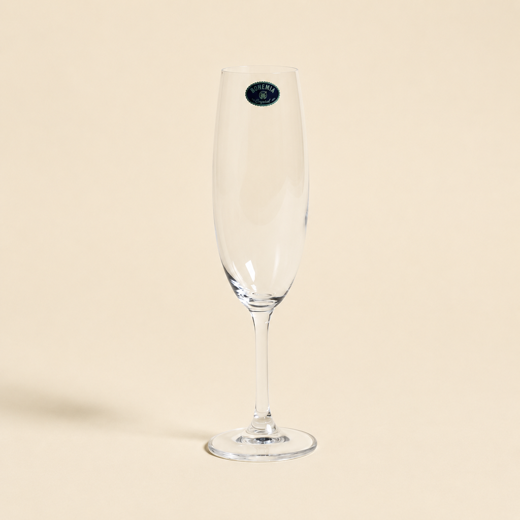 COPA CHAMPAGNE DE CRISTAL DE BOHEMIA SYLVIA 220 ML