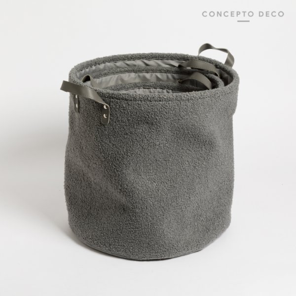 LAUNDRY ALTO FABRIC CILIN GRIS 38X38CM