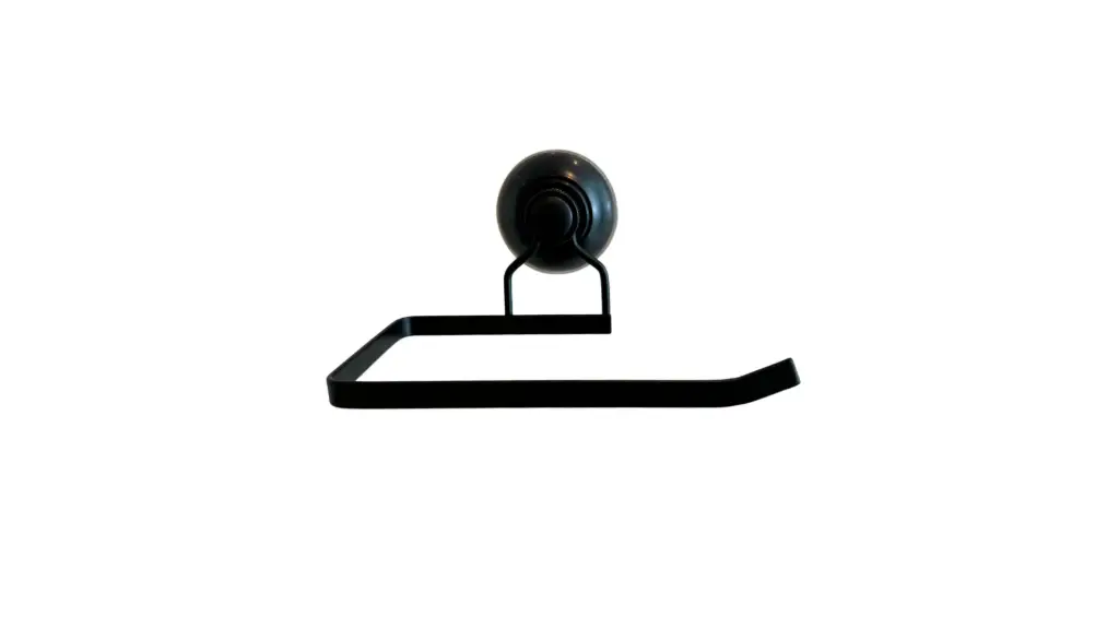 PORTA PAPEL CROMADO BLACK