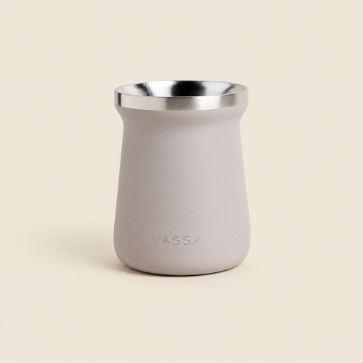 [301908] MATE VASSA ACERO INOX GRIS 250 ML 