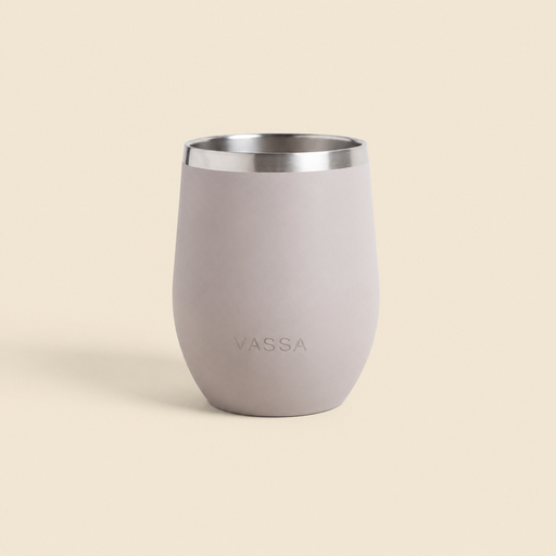 [301911] MATE VASSA ACERO INOX GRIS 350ML 