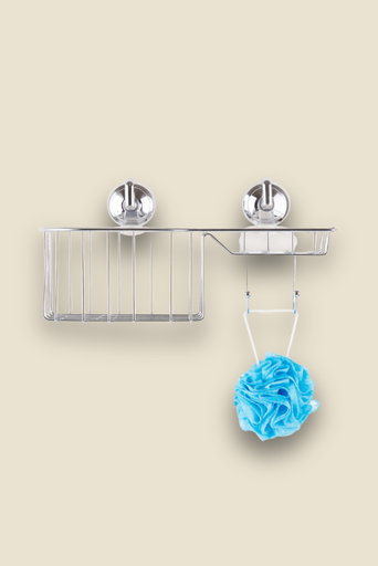 [302258] RACK CROMADO DOBLE FUNCIÓN