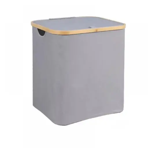 [302377] LAUNDRY RECTANGULAR GRIS 40X33X45CM TELA