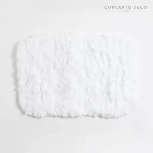 [302698] ALFOMBRA PREMIUM BLANCA 40X60CM