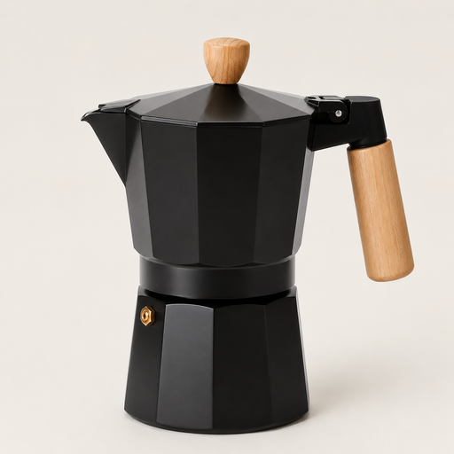 [303176] CAFETERA ITALIANA ALUM NEG 6