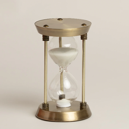 [303236] RELOJ DE ARENA DORADO