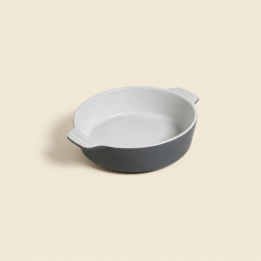 [303552] FUENTE PARA HORNO CREAM & GREY 18,5 CM
