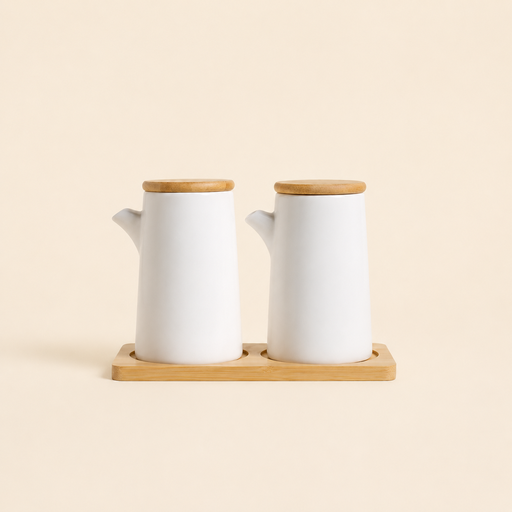 [303668] SET ACEITERA Y VINAGRERA TOKIO WHITE 250ML
