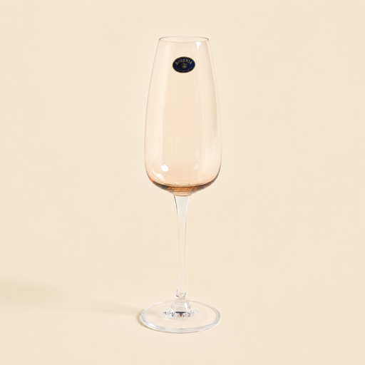 [303920] COPA CHAMPAGNE CRISTAL DE BOHEMIA ANSER BROWN 160 ML