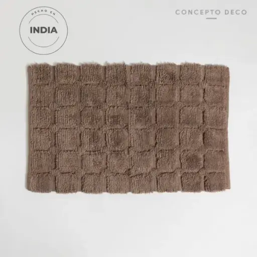 [304353] ALFOMBRA INDIA JAIPUR MARRON OSCURO 50X80CM