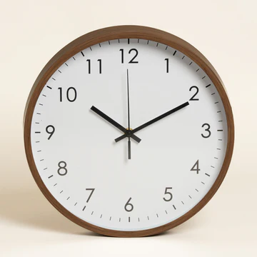 [304666] RELOJ REDONDO WOODY SIMIL MADERA 29 CM