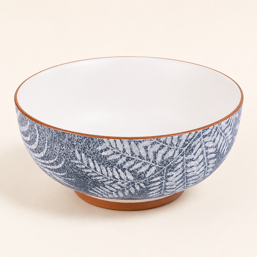 [300067] BOWL GRIS-BLANCO BAMBOO 20X8.5CM  