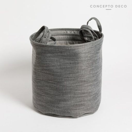 [301175] LAUNDRY FABRIC CILIN GRIS 38X38CM