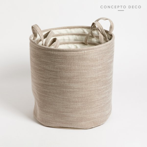 [301187] LAUNDRY ALTO FABRIC CILIN BEIGE 38X38CM