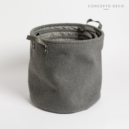 [301190] LAUNDRY ALTO FABRIC CILIN GRIS 38X38CM